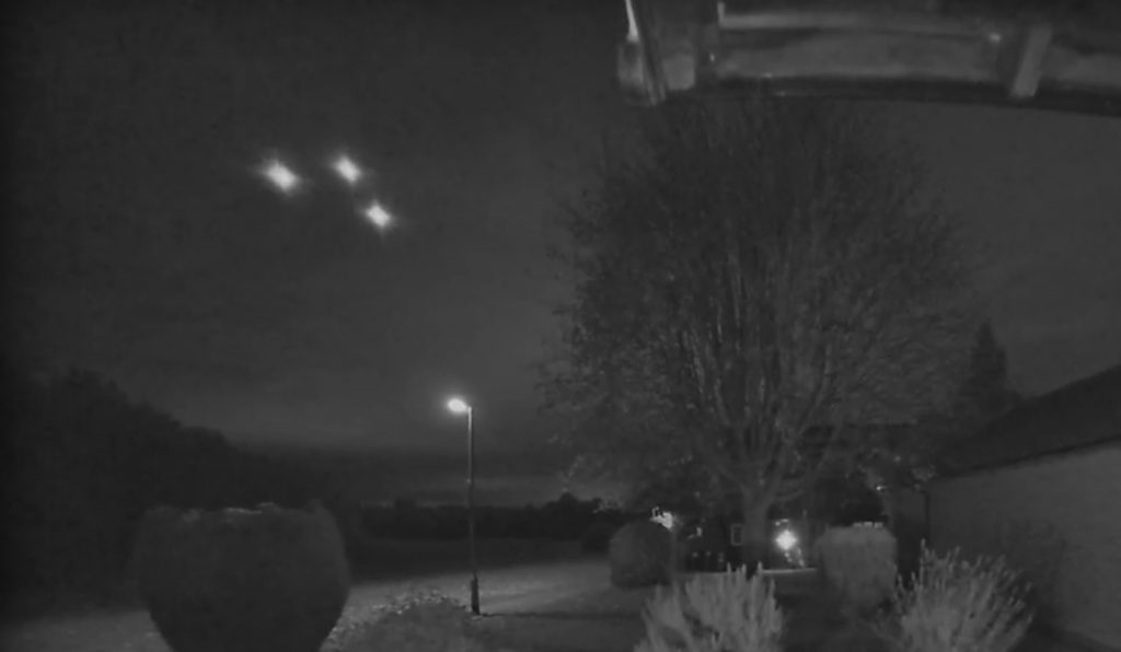 surveillance camera ufo video